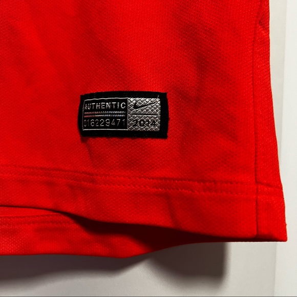 FC Barcelona Messi Jersey Authentic 2014-15 Third Kit Orange Nike Youth … - Picture 2 of 6